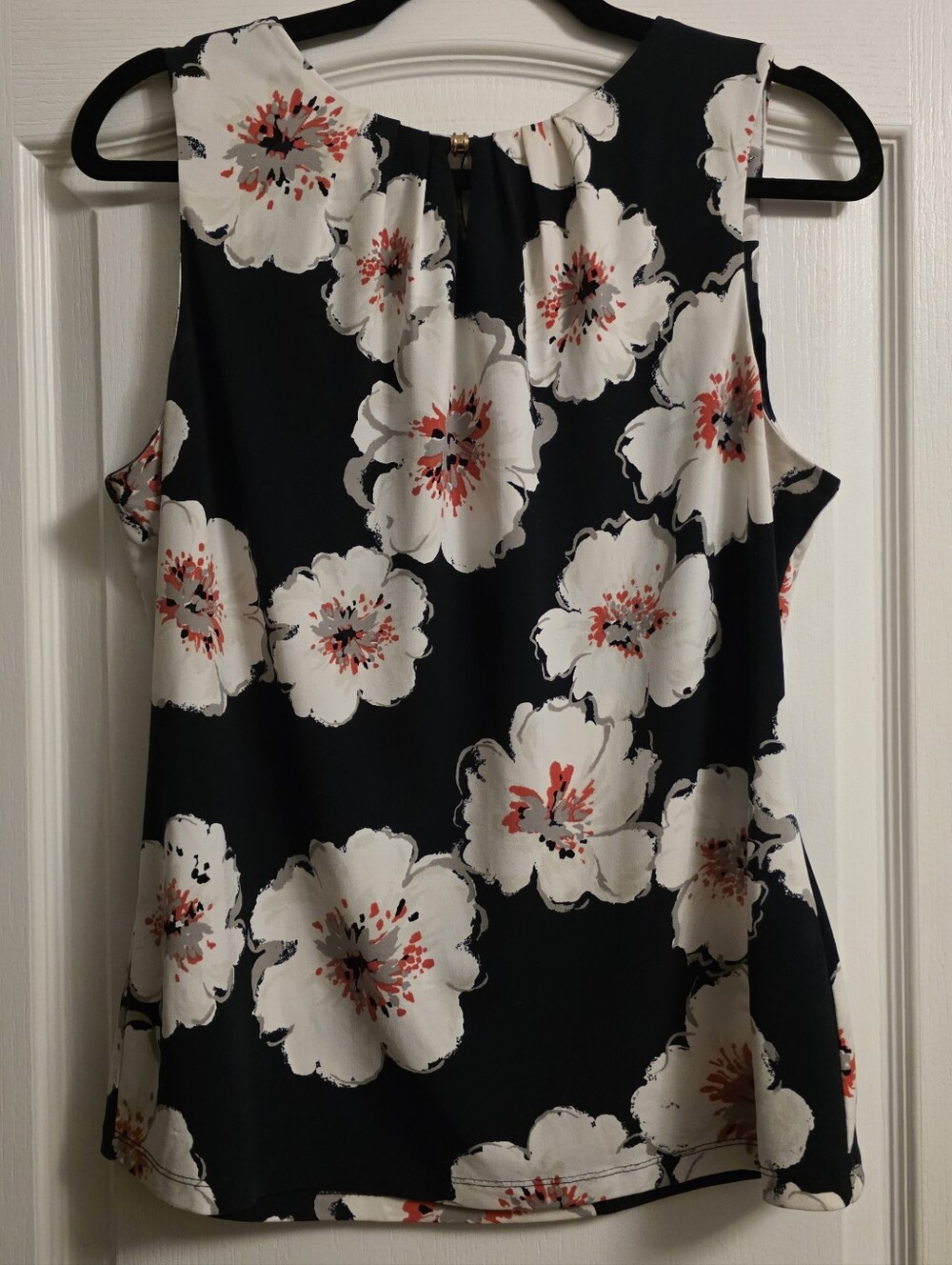 Ivanka Trump | Women's Office Wear | Floral Pattern | Tank | Medium